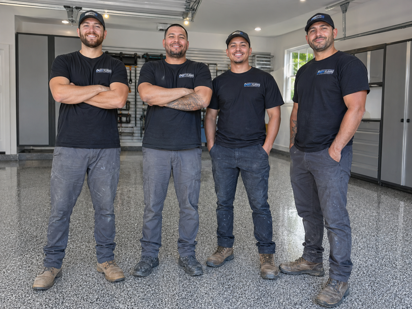 The Cherry Hill Epoxy Floors team in Cherry Hill NJ